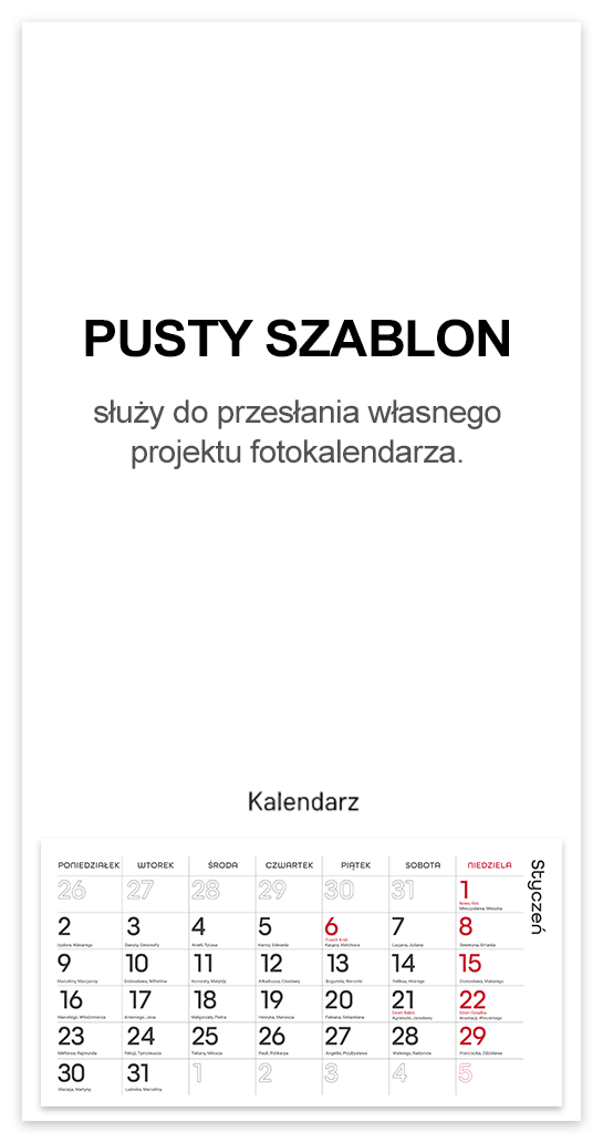 Pusty szablon